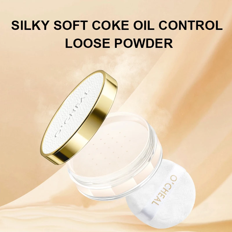 Отбеливающая рассыпчатая пудра для макияжа цветная водостойкая лица девушек и