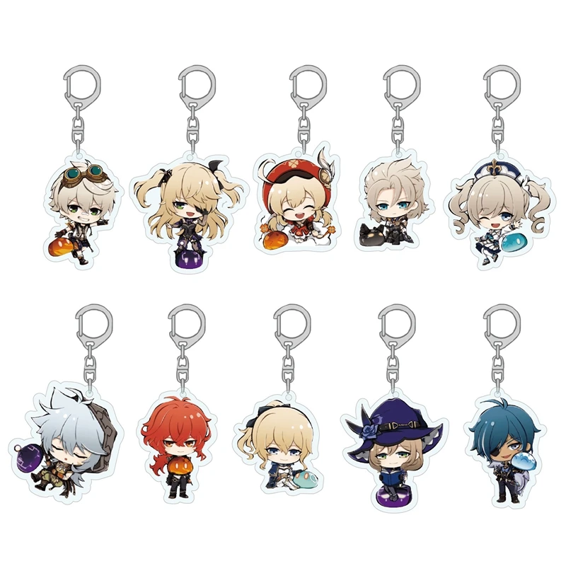 

Anime Figure Genshin Impact Gorou Raiden Shogun Arataki Itto Acrylic Stand Model Standing Sign Keyring Cosplay Jewelery Gift