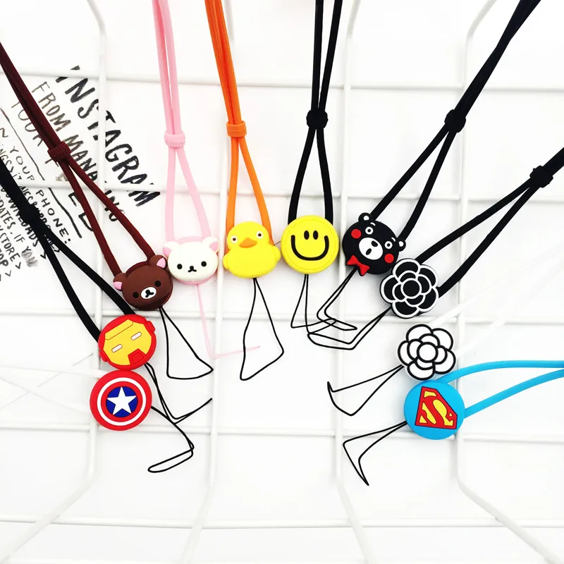 Мобильный телефон мультяшный силиконовый кулон анти осенний милый