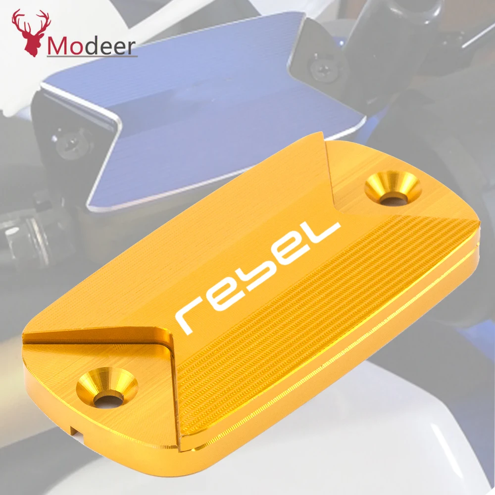 Для Honda Rebel 300 500 REBEL300 REBEL500 2017 Мотоцикл CNC бачок тормозной жидкости для переднего