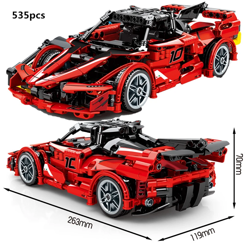 

NEW High-Tech Famous Super Sports Car FXXK Model Building Blocks Set Bricks Speed Champions Racing Toys For Children Boys Gifts