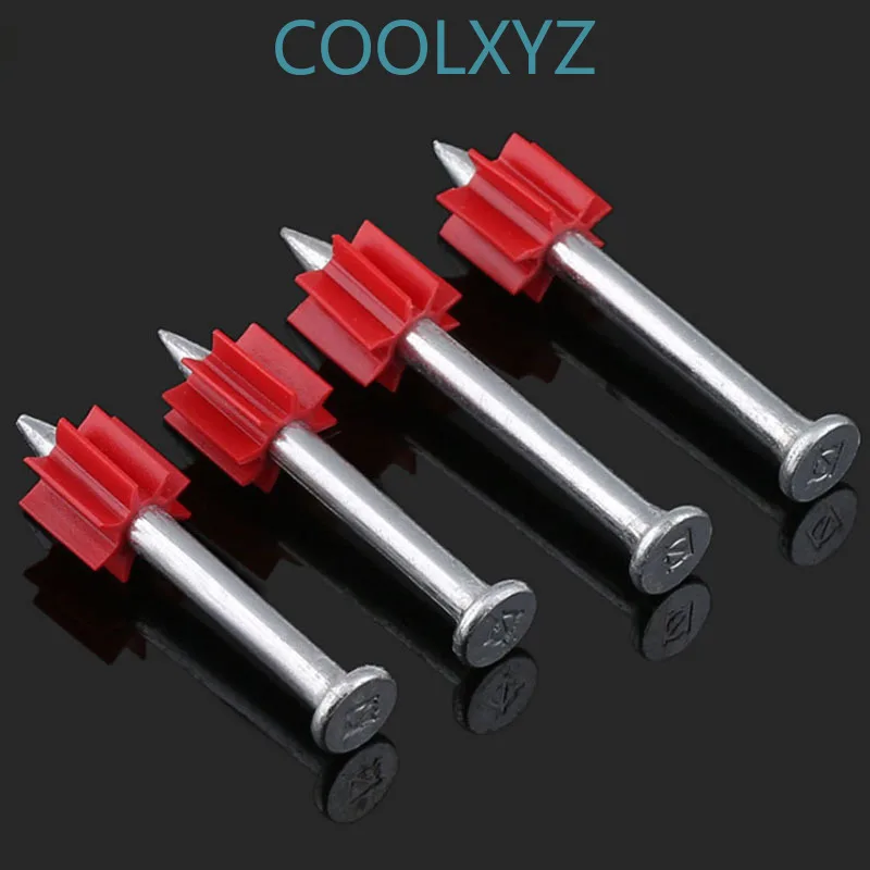 Жесткие цементные настенные стальные гвозди CoolXYZ закаленные рекламные 50 шт. |