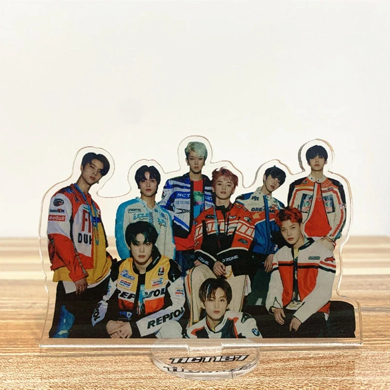 Прозрачная Акриловая Двухсторонняя фотоподставка KPOP Dream 127 Got7 Exo настольное