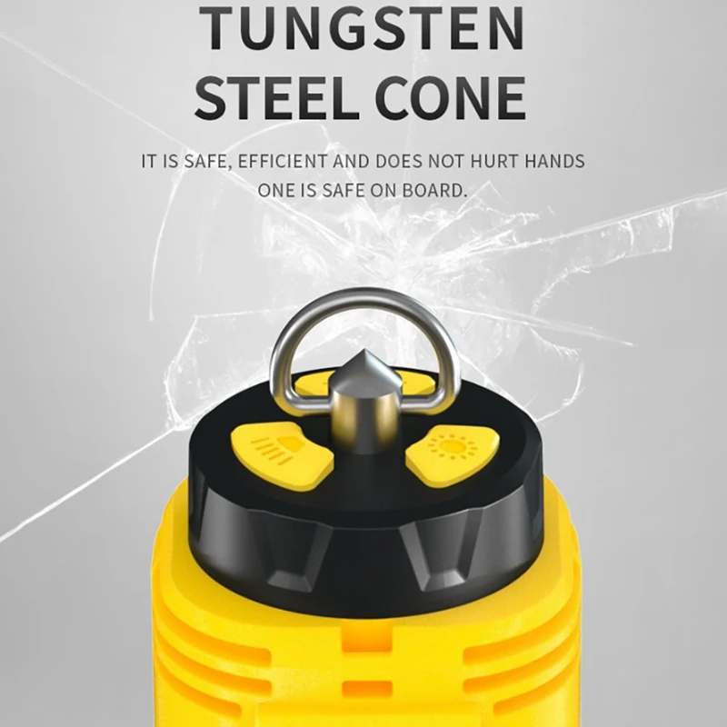 

Outdoor Multifunctional X7-COB Camping Light, Auto Repair Work Light, Glare Flashlight Safety Hammer with Alarm