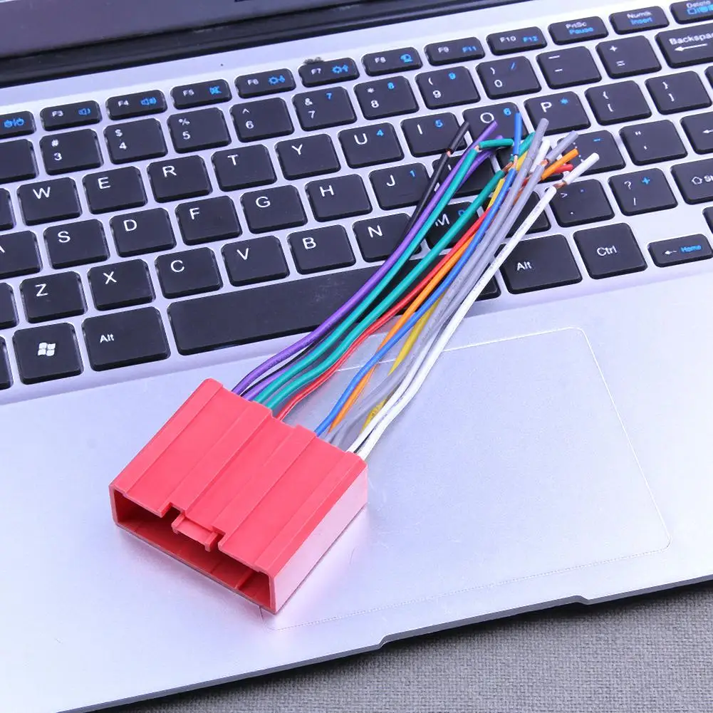 1 шт. 13 см автомобильный стерео CD плеер радио жгут проводов кабель адаптер Женский