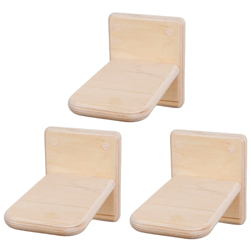 

Cat Scratcher Ladder Wall Mount Climbing Shelf for Pet Cat Creative Kitten Toys