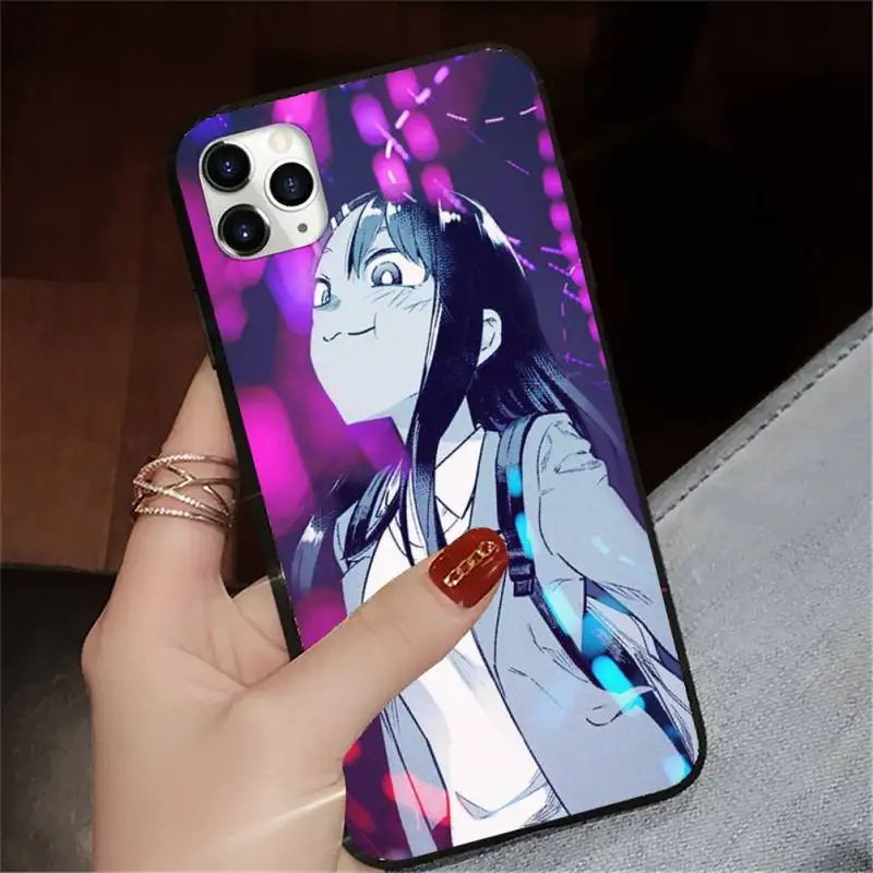 

Japan anime nagatoro Phone Case for iPhone 11 12 pro XS MAX 8 7 6 6S Plus X 5S SE 2020 XR mini