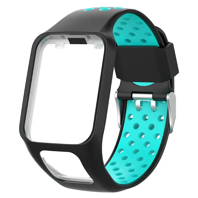 Силиконовый сменный ремешок ALLOYSEED для часов TomTom 2 3 Series Runner Spark GPS спортивный