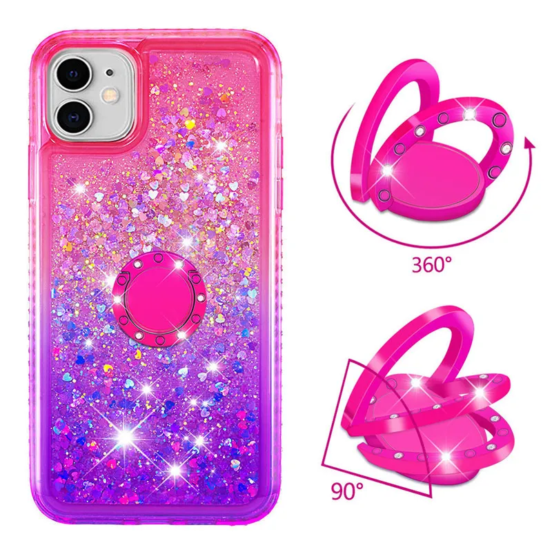 Роскошные Стразы с блестками перстень украшенный бриллиантами держатель