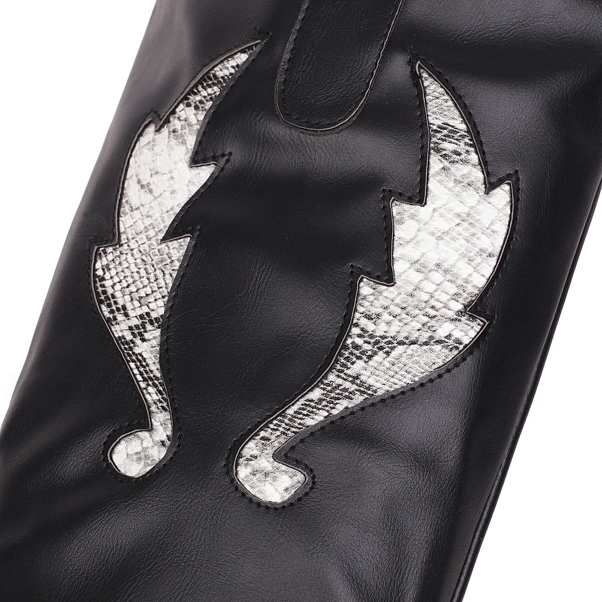 Женские ковбойские сапоги до колена с острым носком на высоком каблуке Осень