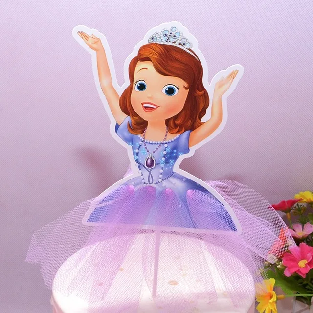 cake topper 1pcs 1 шт 3D стерео соты бумажная резка гравировка день рождения детский подарок сказочная принцесса поздравительная открытка декоративные украшения на вечеринку - Цвет: cake topper 1pcs