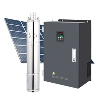 dc to ac solar powered water pump controller 160kw inverter for 3 phase submersible deep or surface