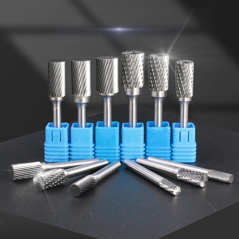 

A Single-Cut Tungsten Carbide Rotary File Drill Milling Carving Bit Point Burr Die Grinder Abrasive Alloy Grinding Head Tool