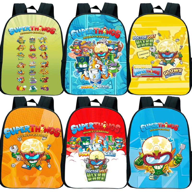 

Toddler Anime Mini Backpack Children Superthings Power Machines Rucksack Kids Super Zings7 Kindergarten Knapsack Cartoon Mochila