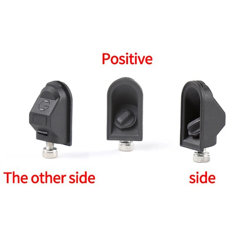 

1 Pcs Oil Tank Cover & 1 Pair Metal Wiper Black