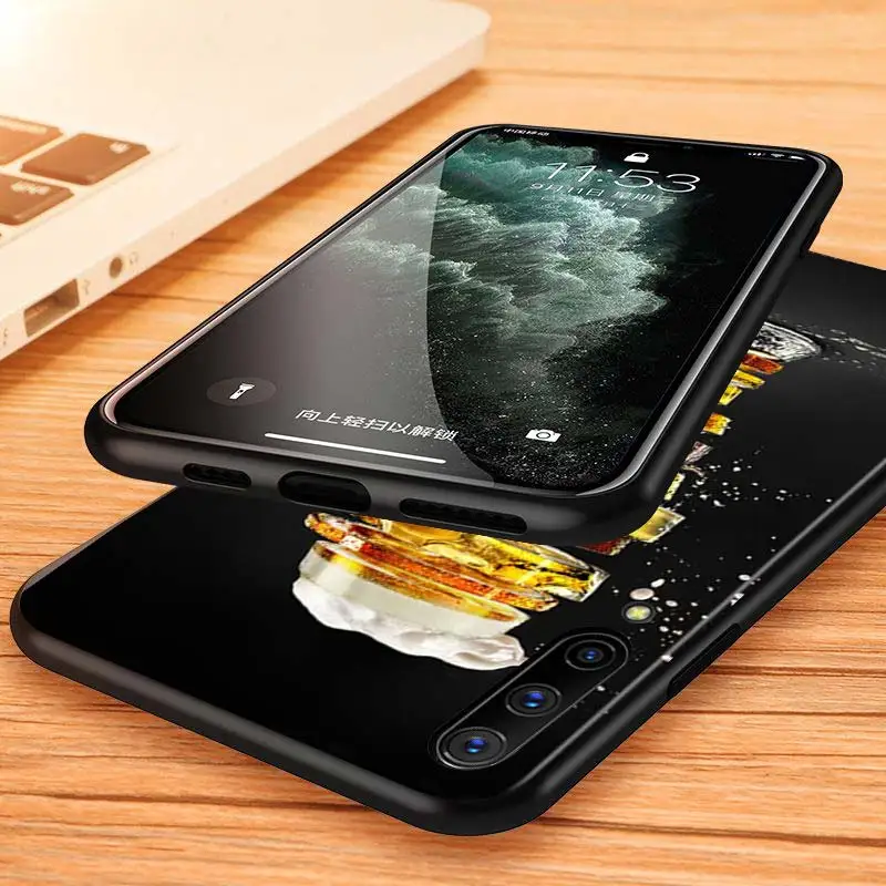 

World Beers Summer for Samsung A90 A80 A70 S A60 A50 S A30S A40 S A20 E A30 A10 A2 Core Black Phone Case