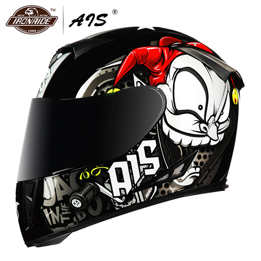 

Мотоциклетный шлем AIS Casco, мотоциклетный шлем с открытым лицом, мотоциклетный шлем с двойным козырьком, модульный мотоциклетный шлем