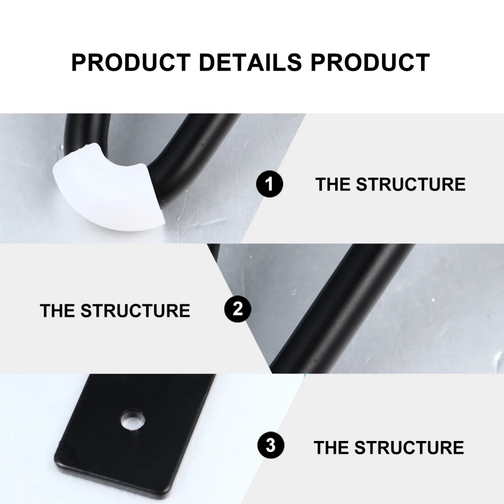 

Hairpin Furniture Legs Modern Coffee Table Sofa Legs DIY Metal Legs (Black)