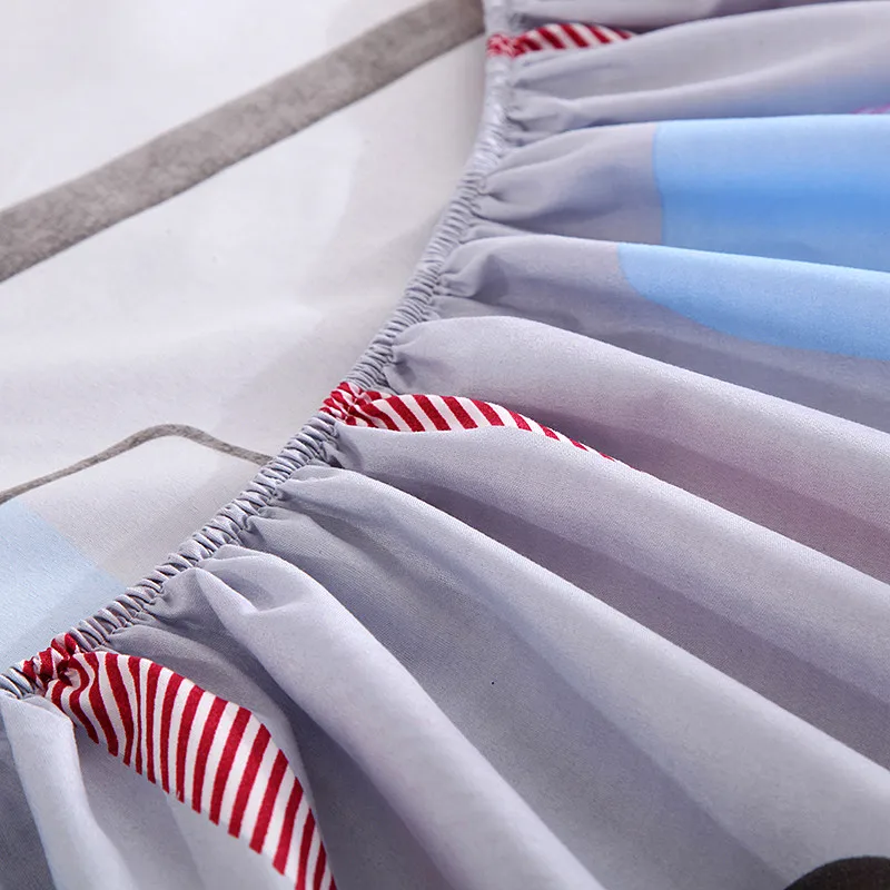 Наматрасник для постельного белья простыня односпальной и двухспальной кровати