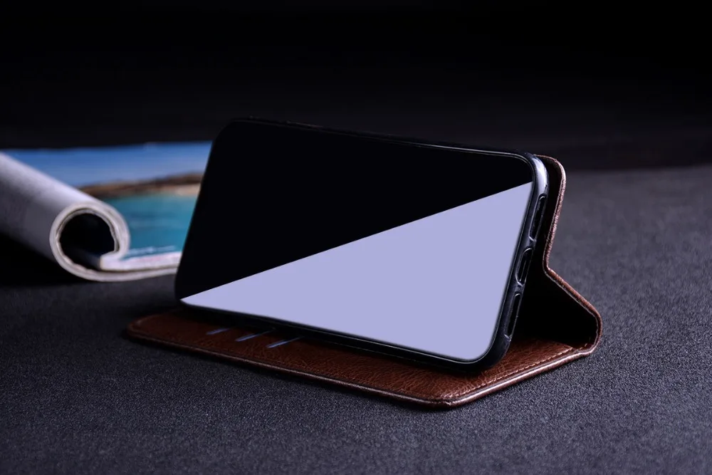 Для huawei Y7 чехол Роскошный кожаный флип-чехол с подставкой слот для карт чехол для телефона s для huawei Y7 funda без магнита