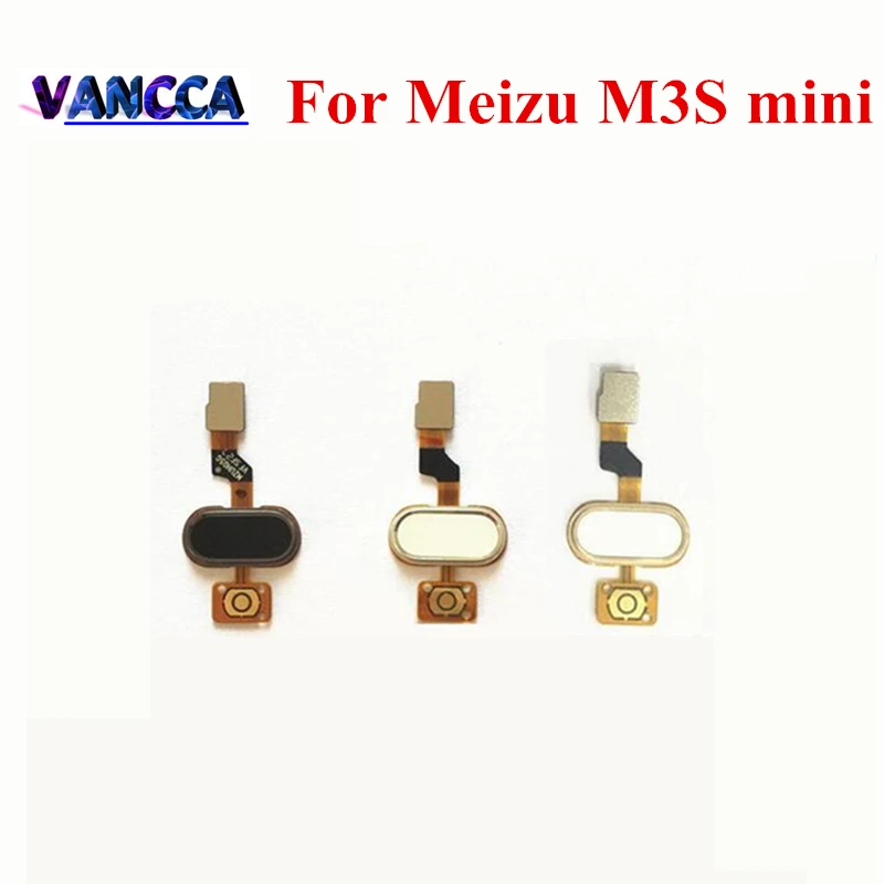 Замена кнопки Home для Meizu M3S Mini кнопка отпечатков пальцев сотового телефона mini 100%