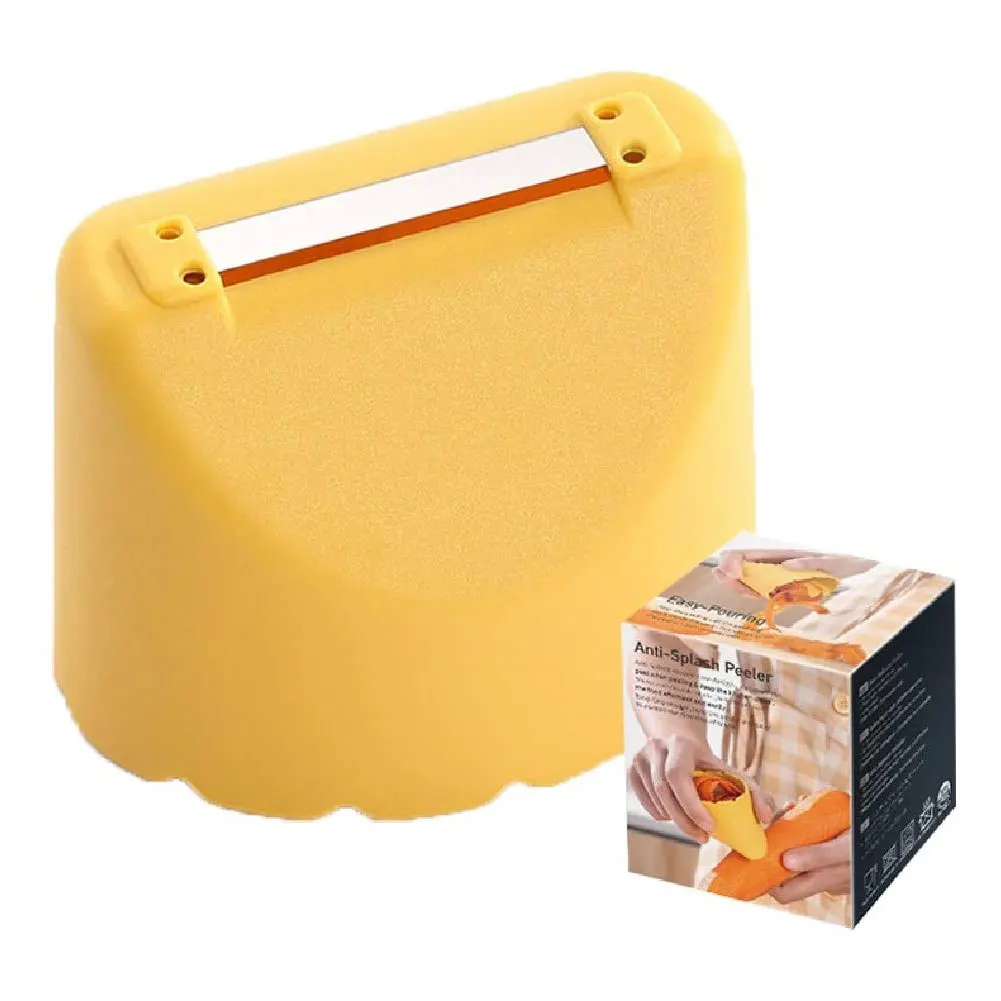 

Vegetable Fruit Peeler Cutter Peeler Portable Splash Proof Practical Kitchen Tool Accessories Gadget For Peeling Potatoes Apples