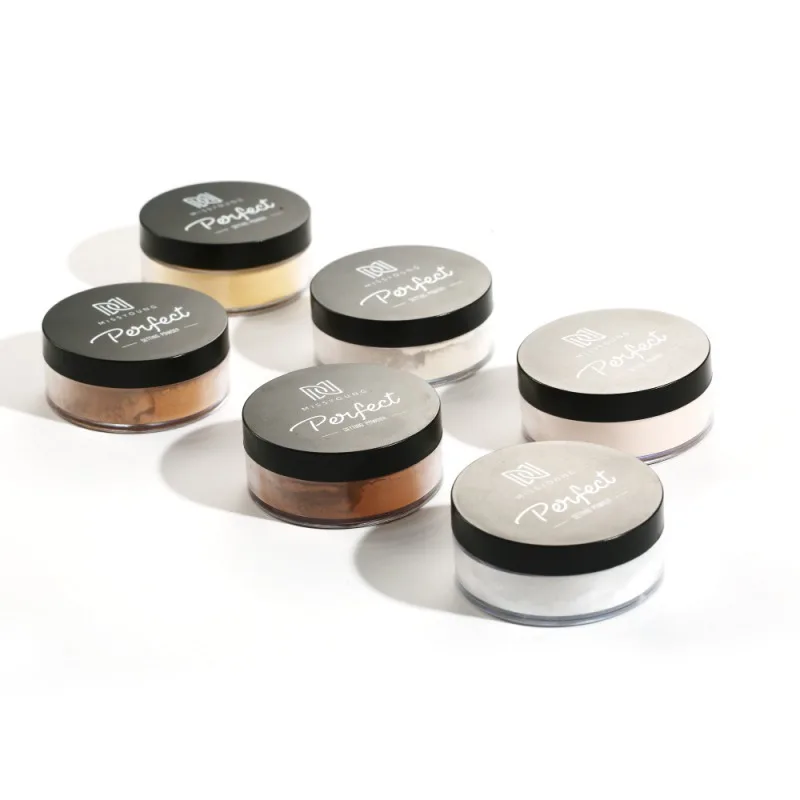 Новая брендовая пудра для макияжа 6 цветов рассыпчатая лица водонепроницаемая