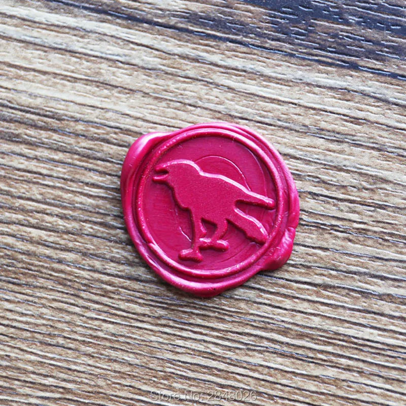 Ворон воск печать свадебная вечерние штамп | Дом и сад