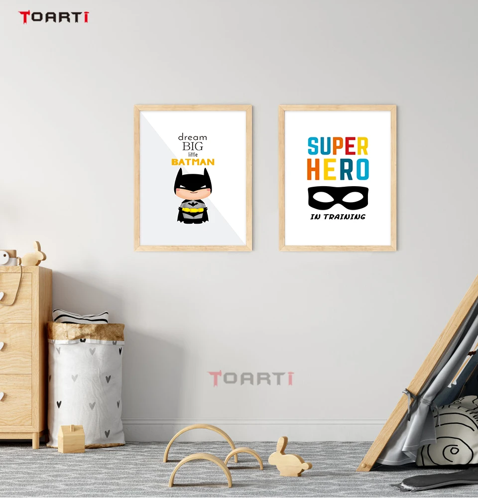 Домашний декор для детской комнаты Большой Настенный постер и печать