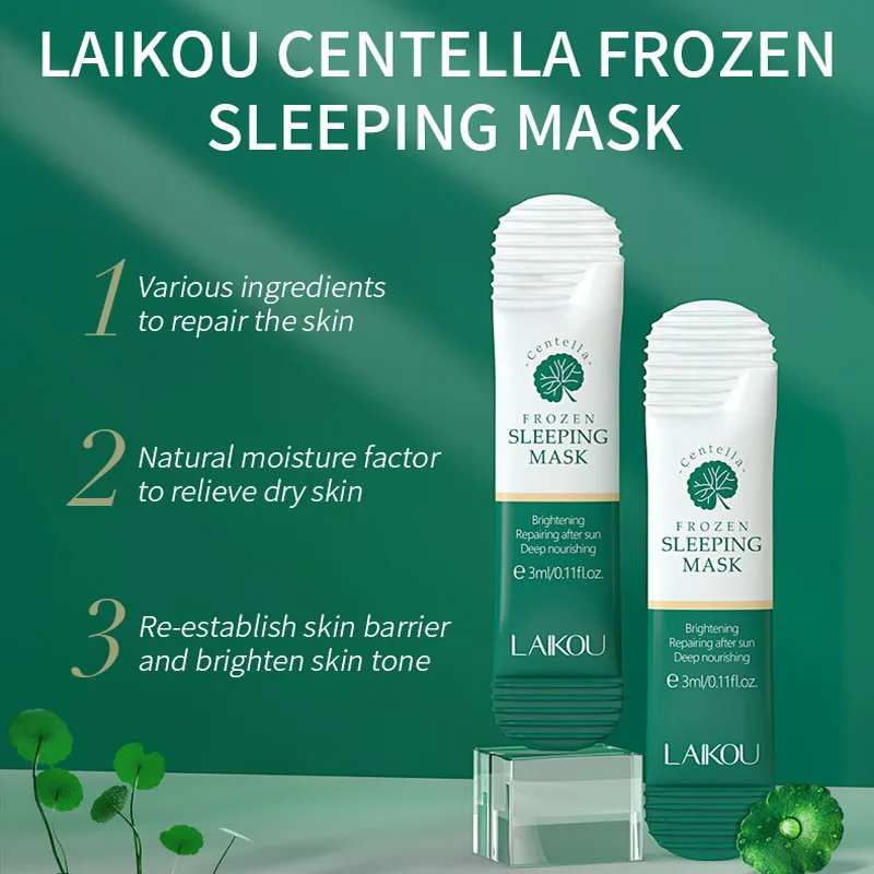 LAIKOU центеллы маска для сна ремонт крем лица против морщин и питание старения