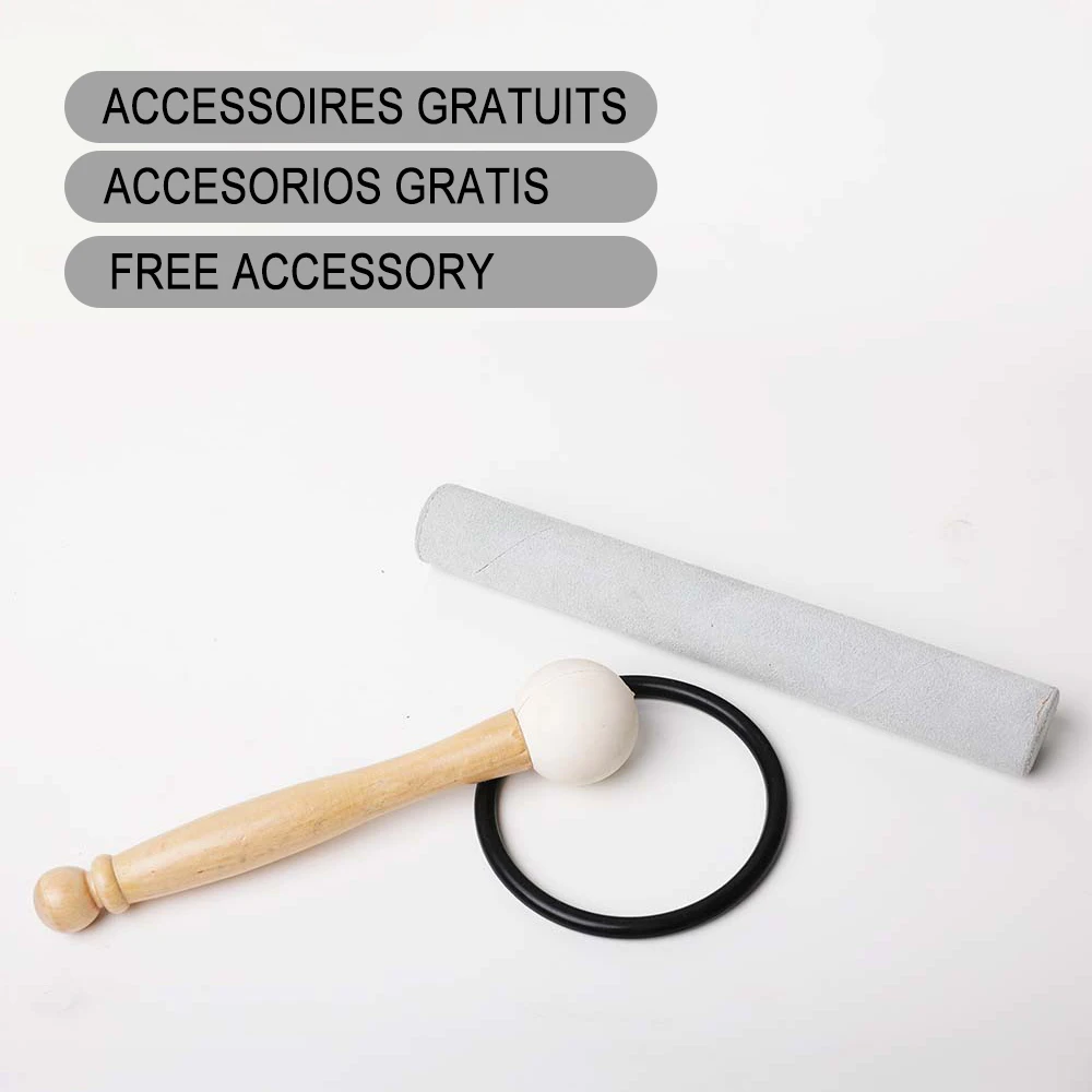 CVNC 7 шт чакра настроенная набор из 6 &quot 12&quot цветной полосой матовые кварцевые