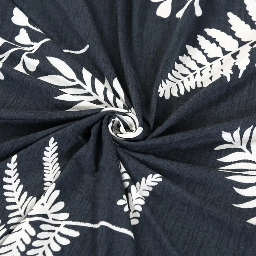 1 шт. съемный чехол для кресла дома с цветочным принтом противообрастающий