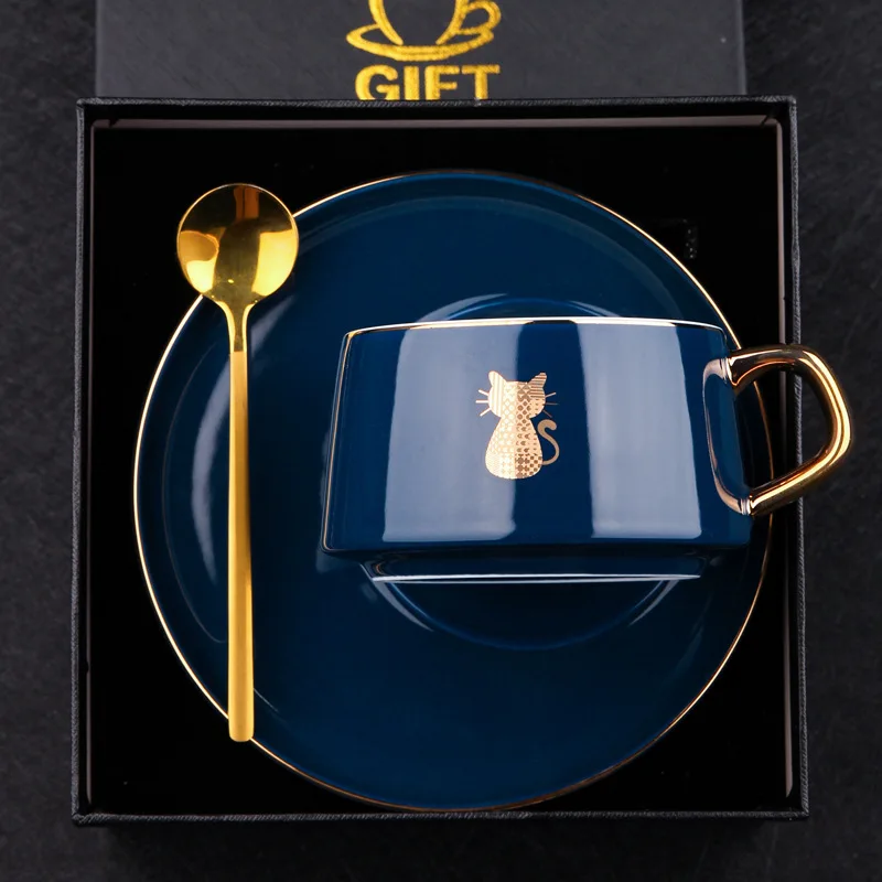 

Wedding gift creative new wedding products exquisite cute cup dish luxury ceramic box