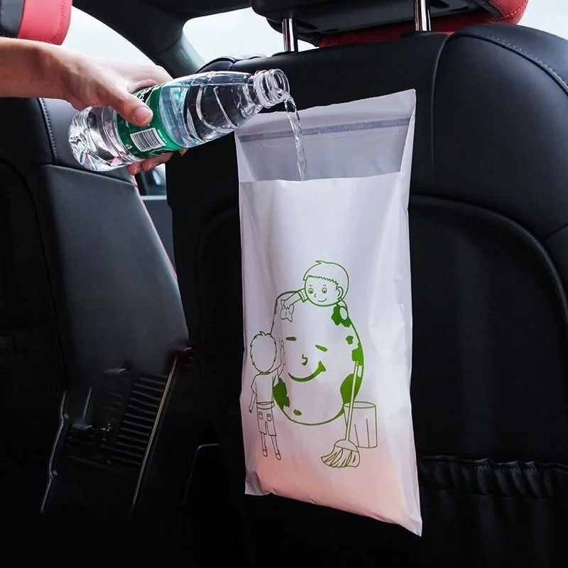 

Vehicle-mounted Garbage Bag Paste Thicken Bag Vehicle Dual-use Trash Bags Collection Bag Disposable Hanging Garbage Bag