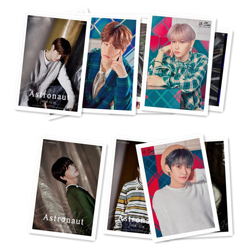 Kpop Stray Kids 5 й мини альбом &ltCle : LEVANTER&gt Polaroid Photo Lomo Cards K POP Fans коллекция металлическая