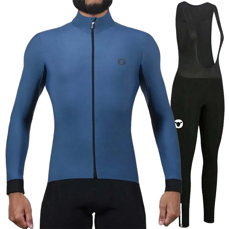 Джерси с длинным рукавом для велоспорта сезон 2020 мужские комплекты RUNCHITA Pro одежда