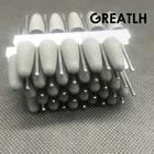 50 шт. полировщики силиконовой резины алмазные полировочные боры 2,35 мм