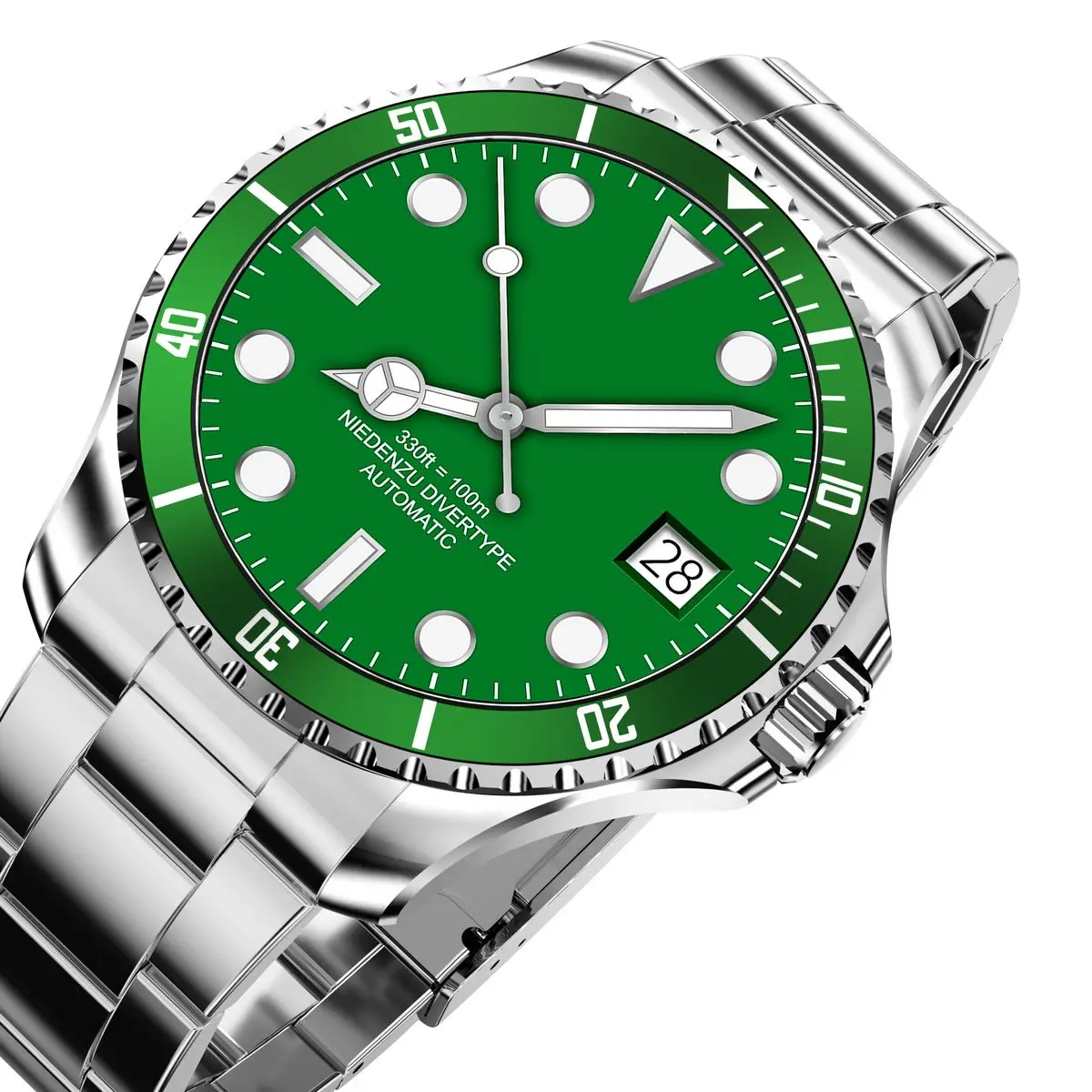 

Модные роскошные классические деловые мужские водонепроницаемые наручные часы 3A с металлическим ремешком из нержавеющей стали Смарт-часы