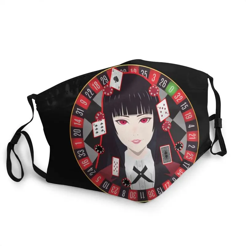 

Kakegurui Jabami Yumeko маска японского аниме манга, игрок маска для лица Защитная крышка унисекс респиратор для взрослых Рот муфельная печь