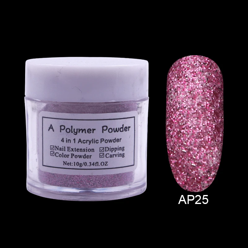 Ламемория наращивание ногтей акриловый порошок строитель Кристалл окунающий