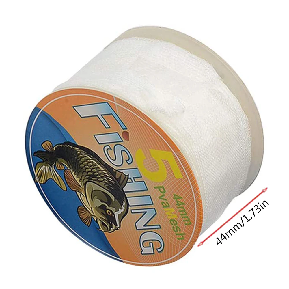 

5m Water Soluble PVA Narrow Mesh Tube Net Carp Fishing Feeder Bait Lure Refill Plunger Bar Tackle Carp Fishing Feeder Set