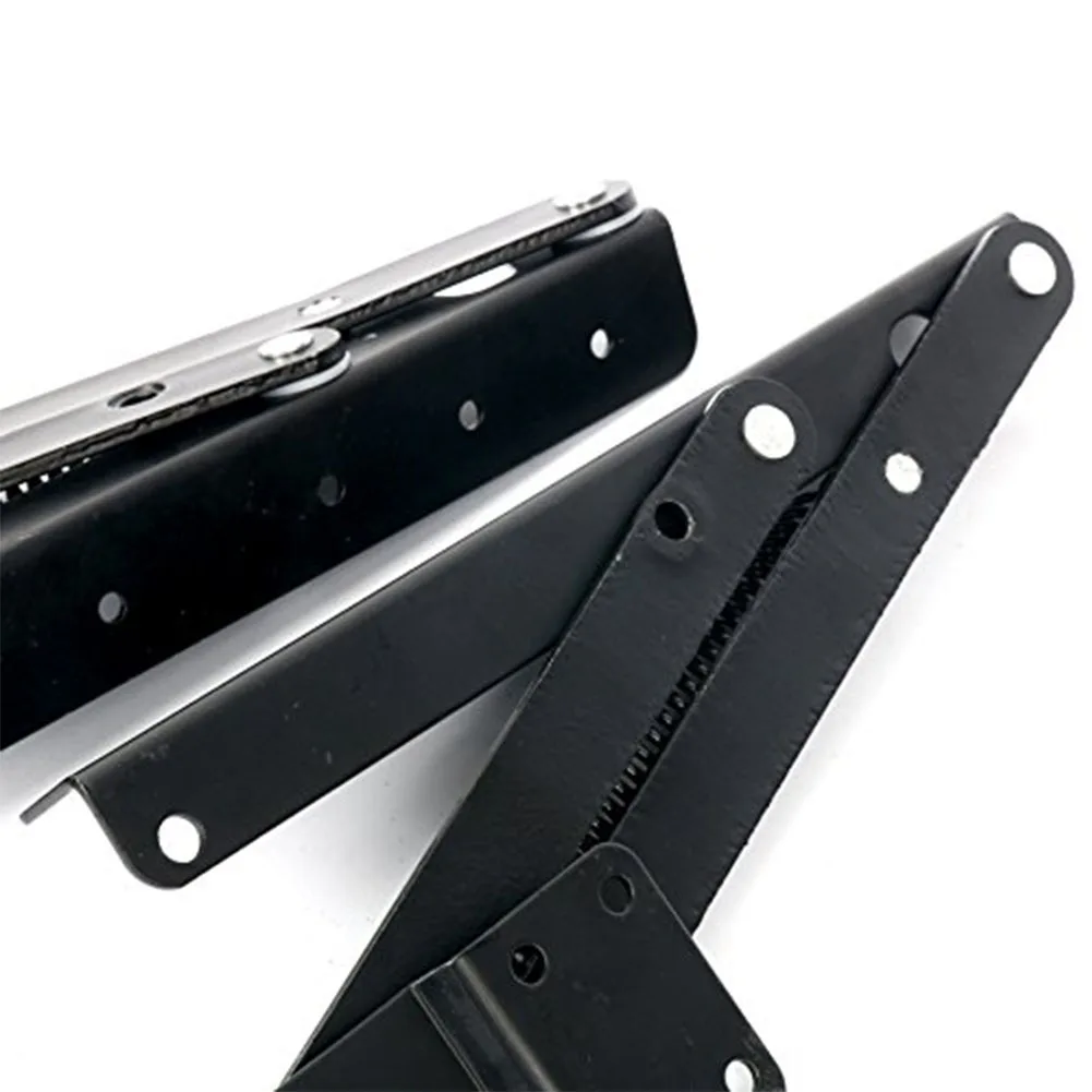 

Folding Strong Load Bearing Spring Hinge Coffee Table DIY Replacement Easy Install Hardware Furniture Fittings Iron Lift Up Top