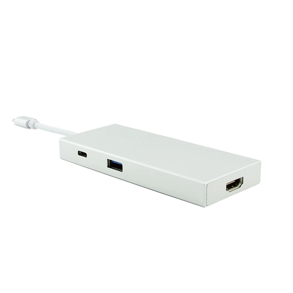 CHYI Тип C 3 1 Usb 0 концентратор HDMI-Совместимость 7 многожильный Порты USB-C жил с SD