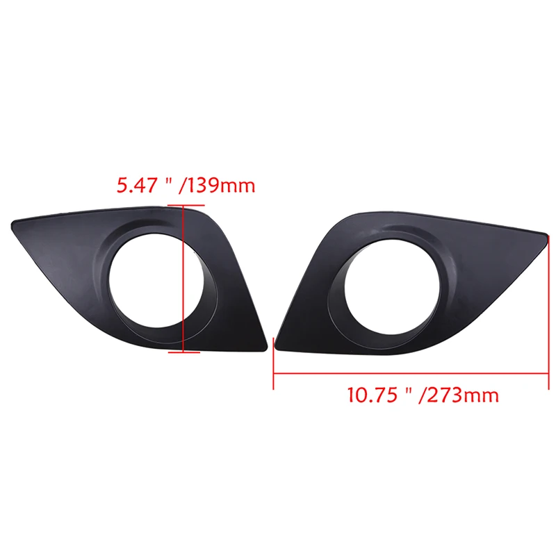 Передний нижний бампер противотумансветильник фара чехол для Toyota Corolla(Eco Eco Plus L LE)