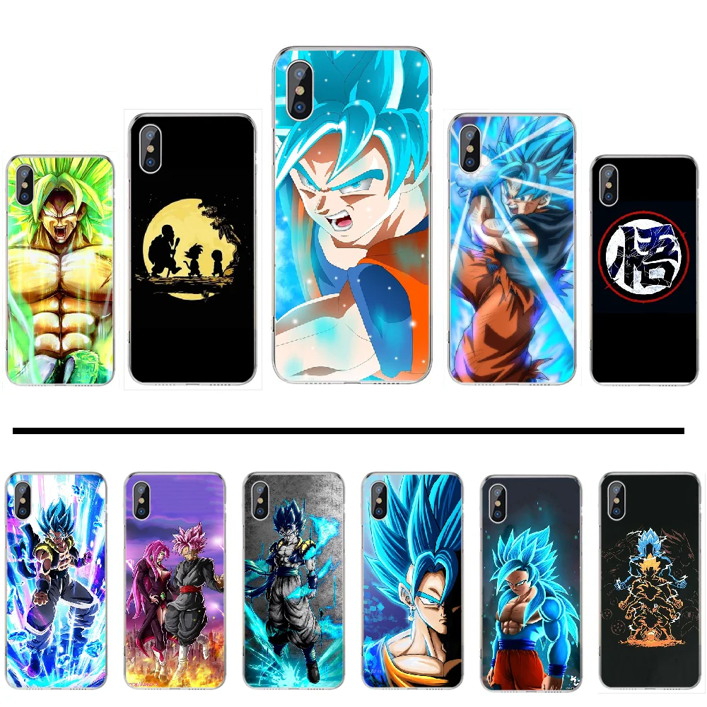 Драконий жемчуг Z Супер Сон Гоку драгонболл зет бухта DIY Окрашенные Bling Телефон