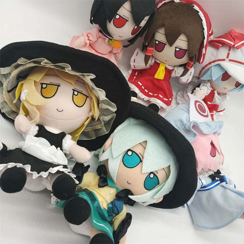TouHou Project Marisa Komeiji Koishi Hakurei Reimu Hon Meirin Хата no koko Косплей Плюшевая Кукла Мягкие игрушки