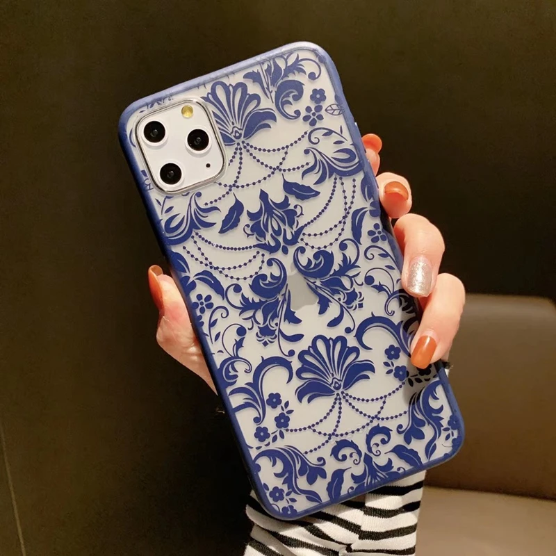 Sexy Lace Floral Paisley Retro Flower Phone Case for iphone 11 XR XS Pro Max X 6 S 7 8 Plus Mandala Henna Back Cover Coque Gifts | Мобильные