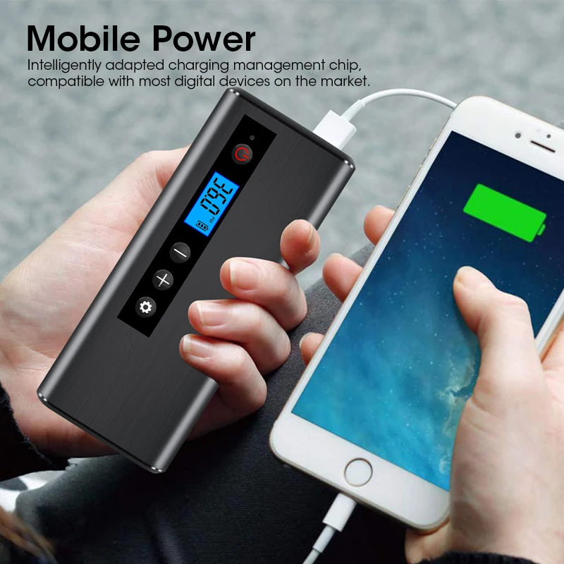 Воздушный насос Vtopek портативный автомобильный компрессор электрический