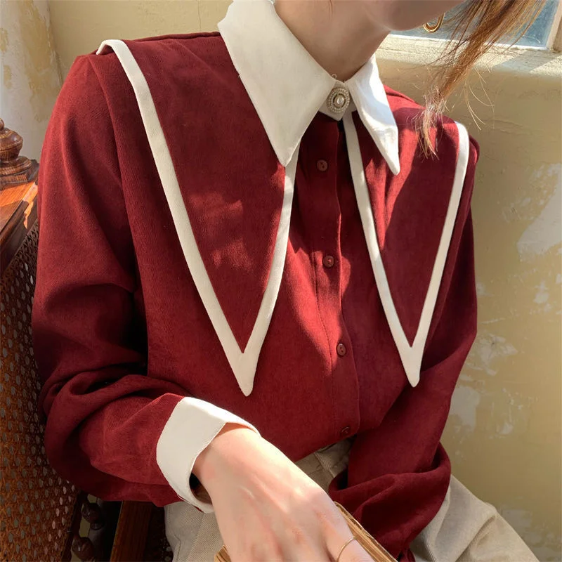 Осенне зимняя женская рубашка новинка 2021 утягивающая в Корейском стиле нижняя