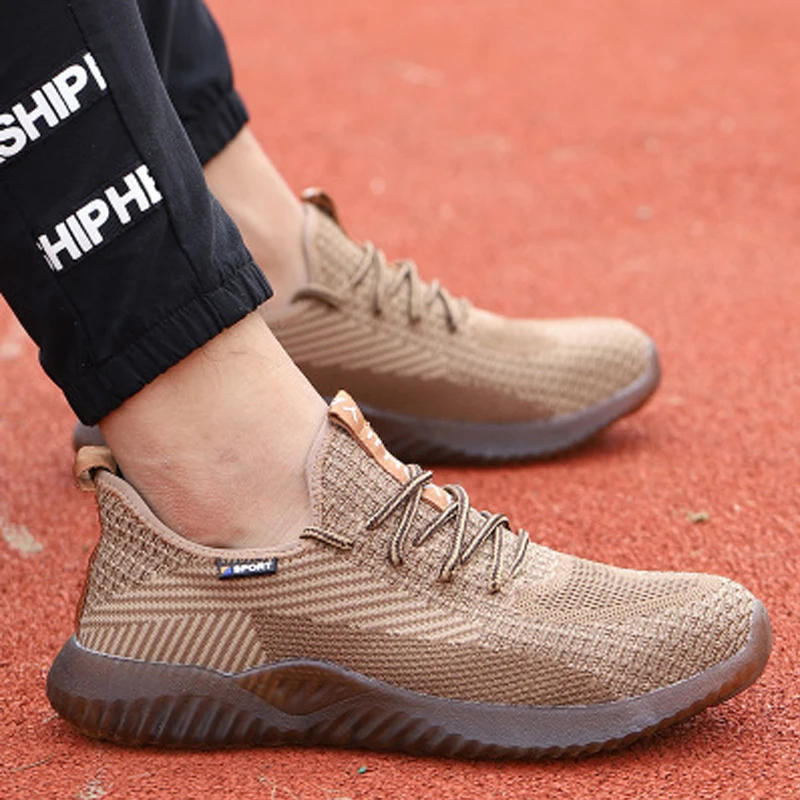 Рабочая обувь с нескользящей подошвой уличная анти-разбивающаяся и устойчивая